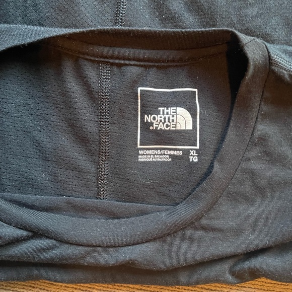 Black North Face Tank with Split Back - Picture 3 of 5